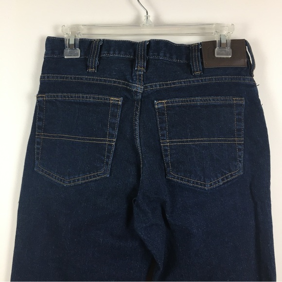 C E Schmidt Workwear Dark Wash Relaxed Fit Denim Jeans Stretch 30x32 - Picture 12 of 16